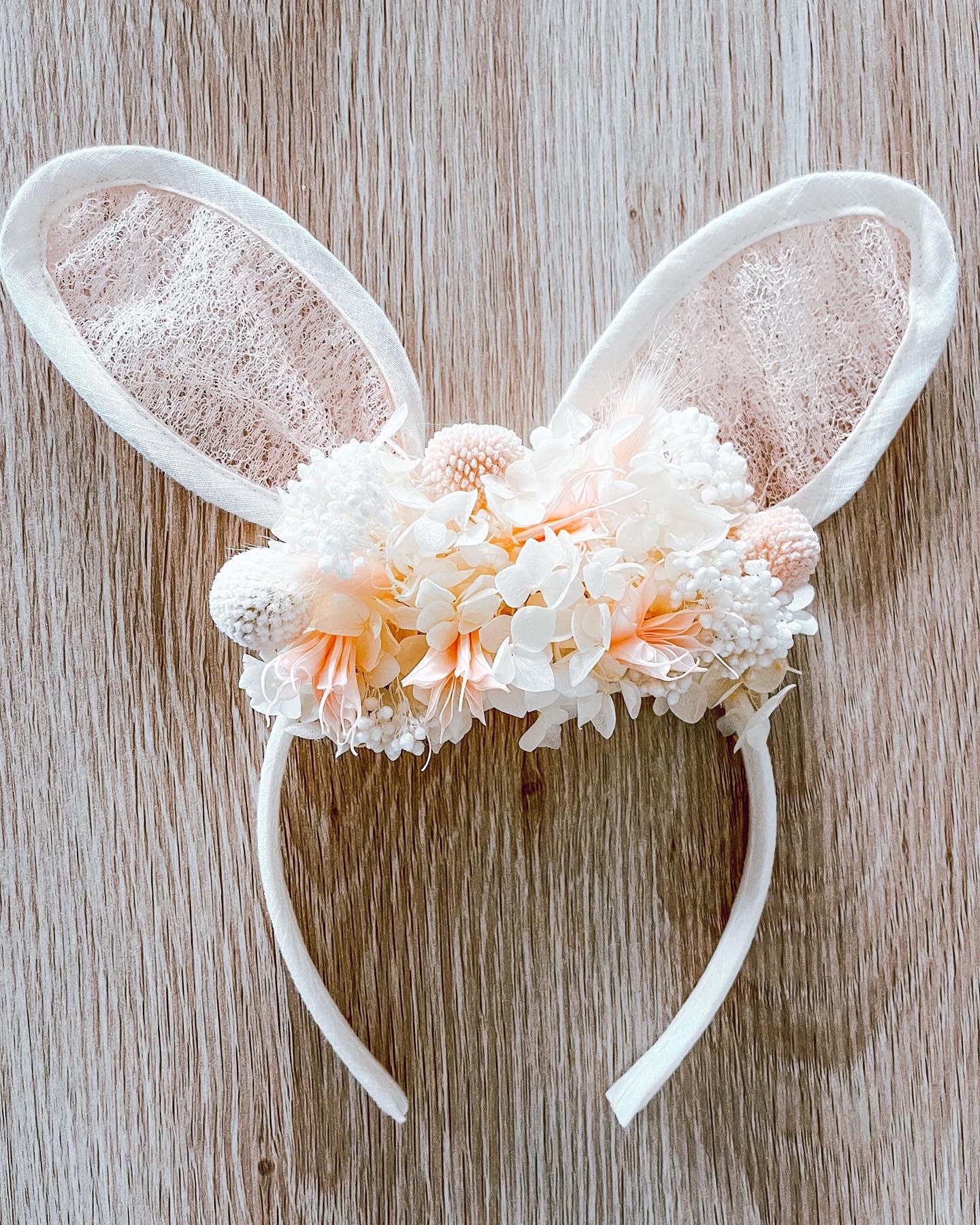 Blush Bunny Flower Crown