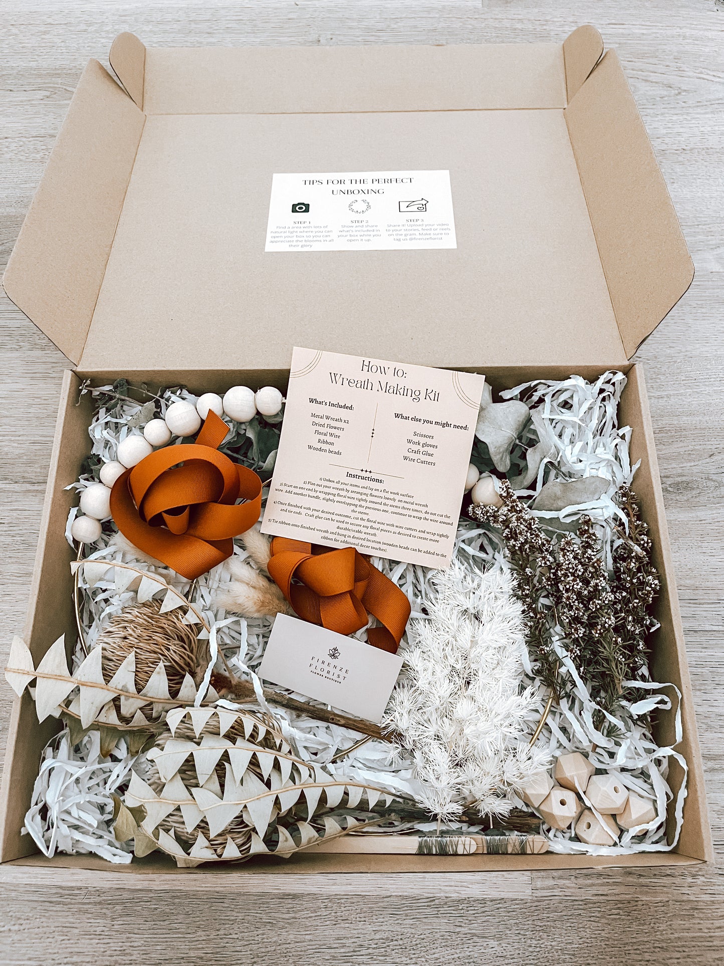 Gift Box - Wreath Making Kit