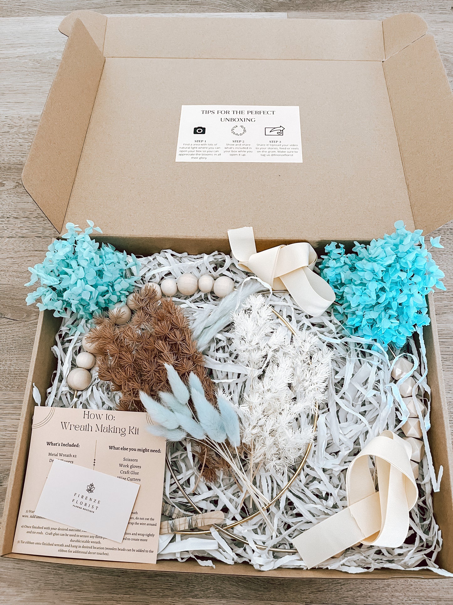 Gift Box - Wreath Making Kit